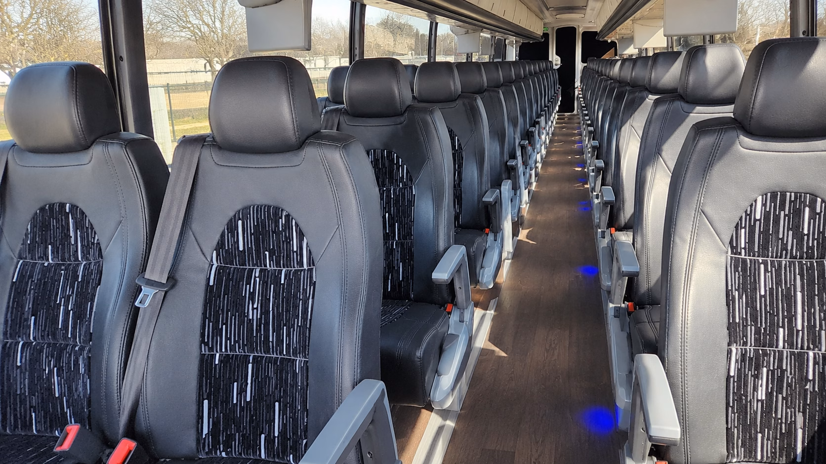 student athlete band and academic competition charter buses